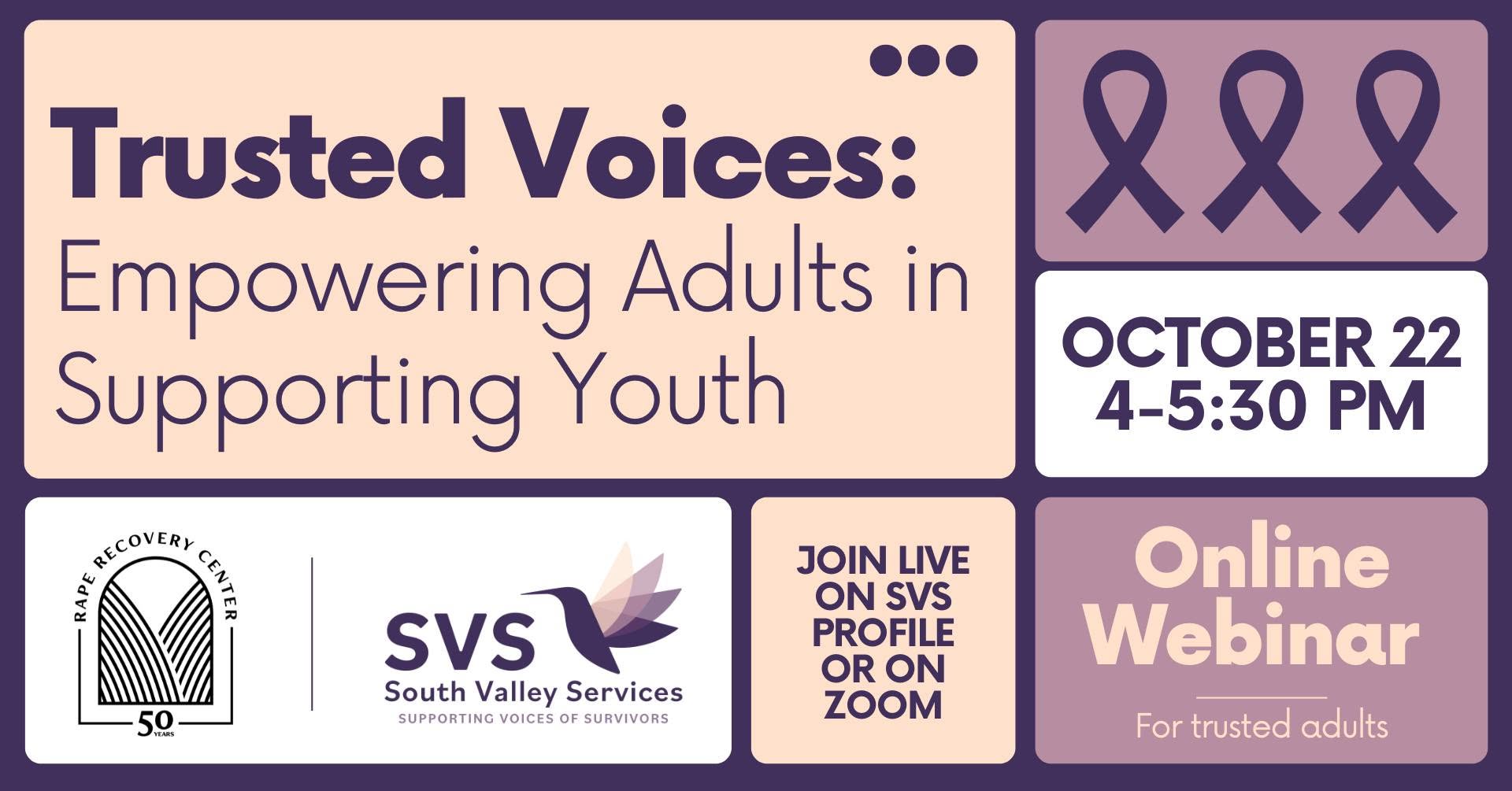 Trusted Voices: Empowering Adults in Supporting Youth